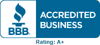 BBB Accredited Business Rating: A+